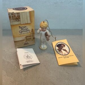 VINTAGE "TWO SLEEPY HEADS” H1807 Bessie Pease Gutmann Figural Ornament 1985